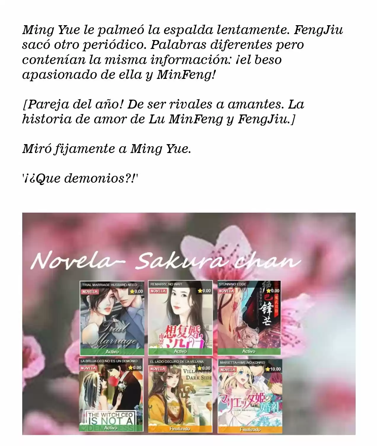 La Bruja CEO No Es Un Demonio (Novela) - Capítulo 89 - Página 8 - LectorTMOo