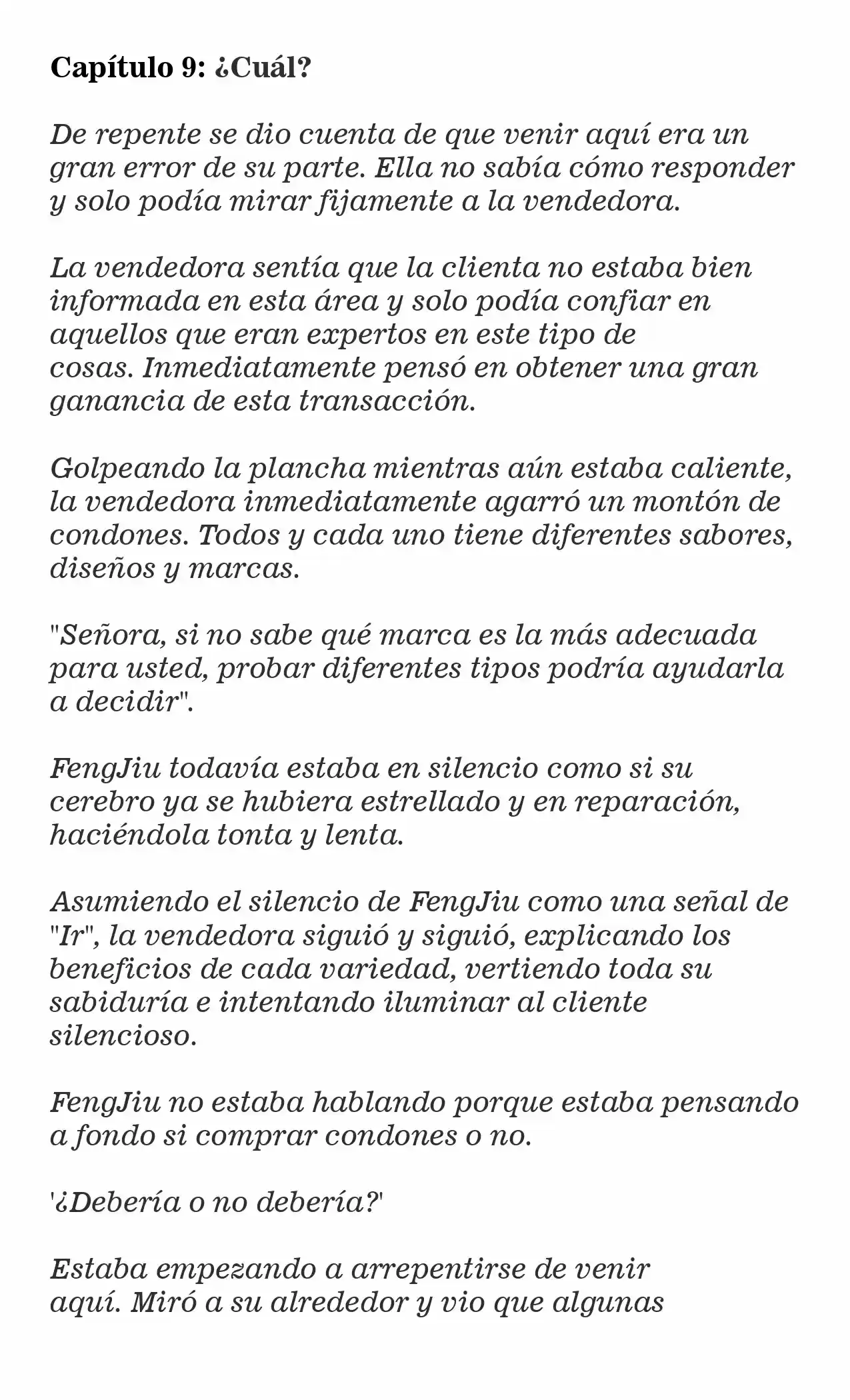 La Bruja CEO No Es Un Demonio (Novela) - Capítulo 9 - Página 2 - LectorTMOo