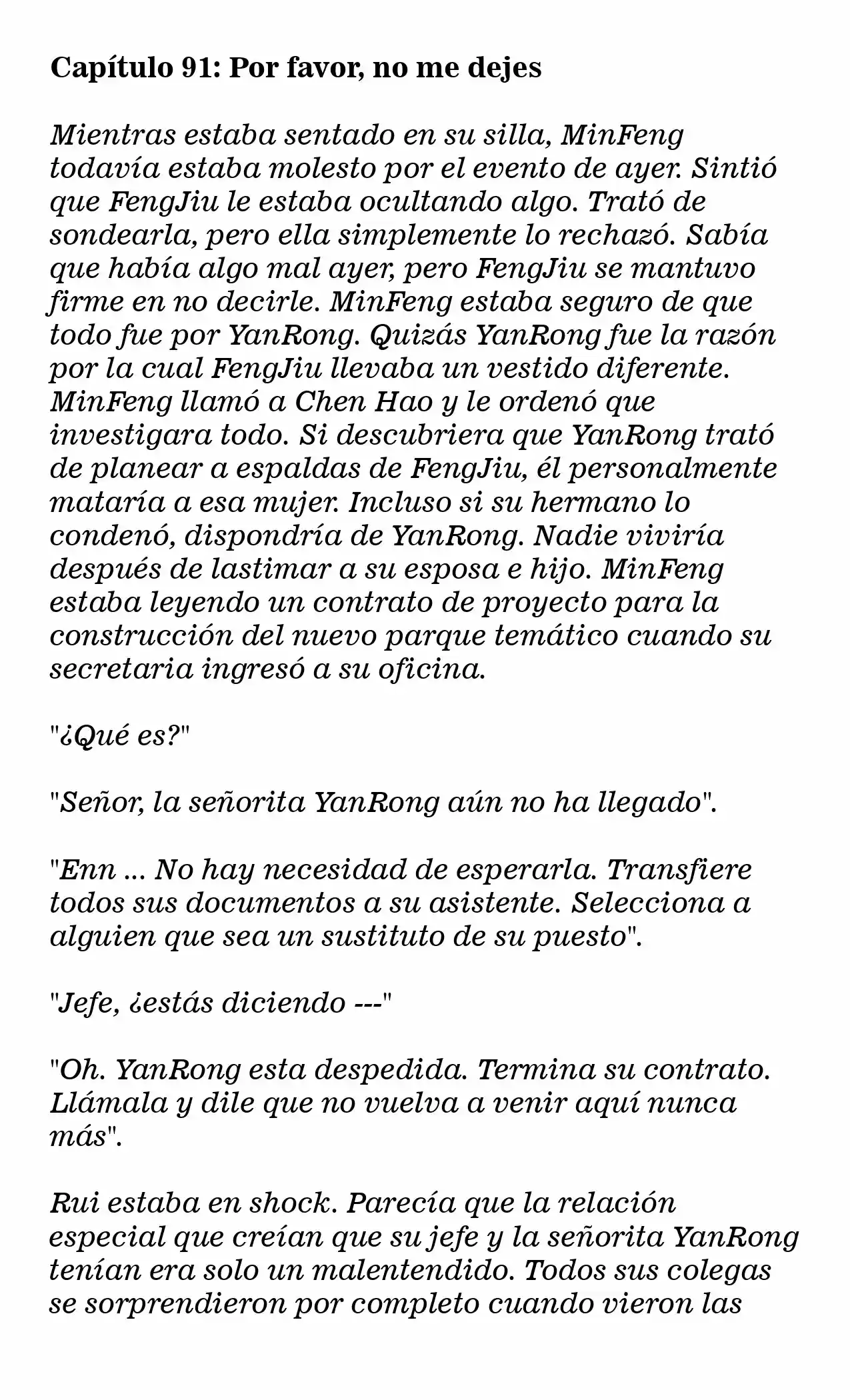 La Bruja CEO No Es Un Demonio (Novela) - Capítulo 91 - Página 2 - LectorTMOo