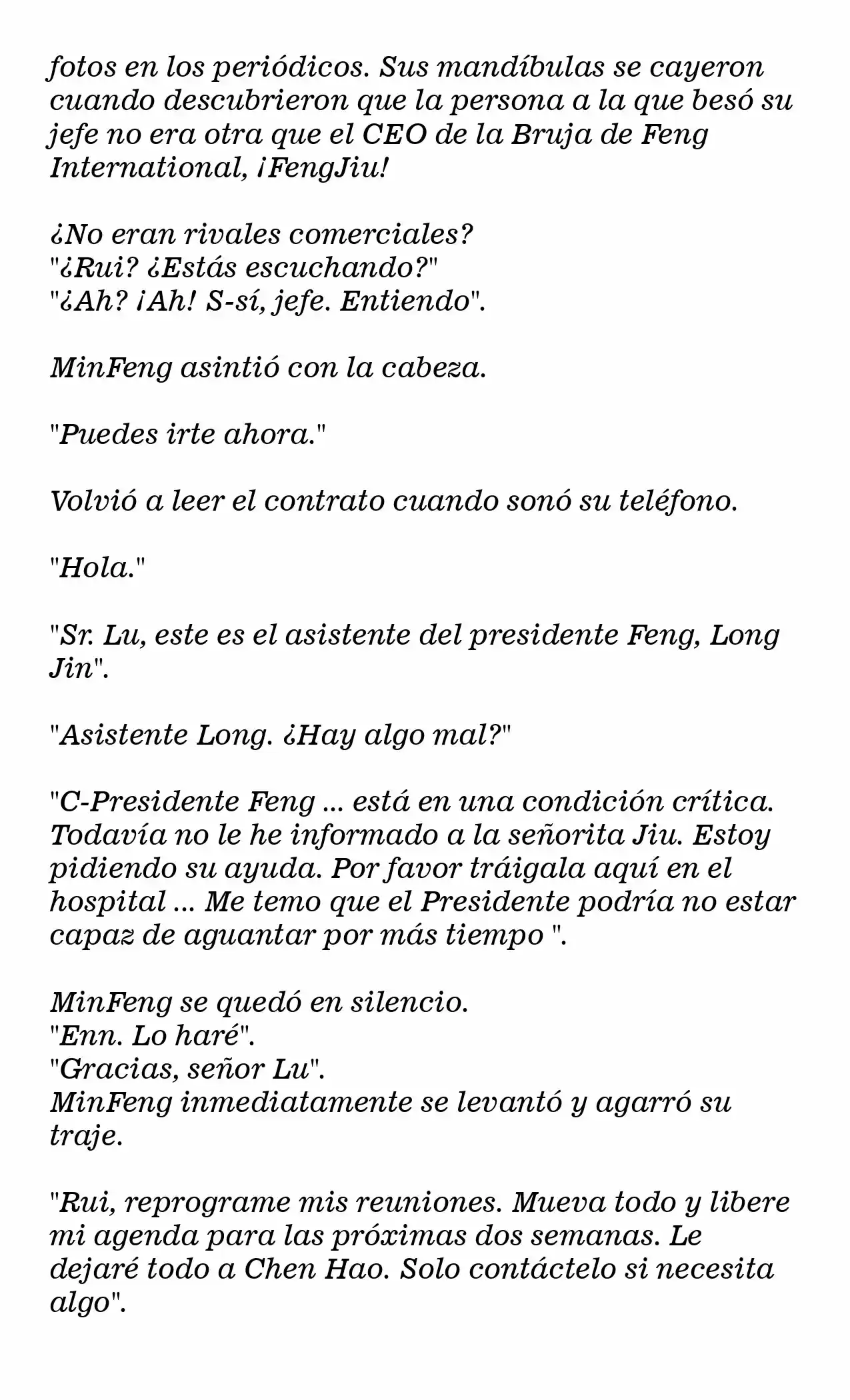 La Bruja CEO No Es Un Demonio (Novela) - Capítulo 91 - Página 3 - LectorTMOo