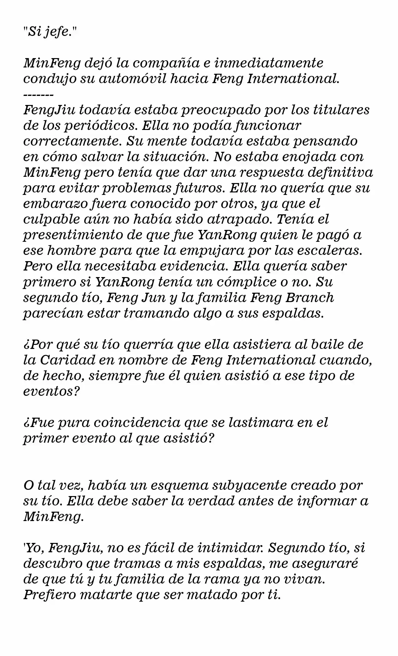 La Bruja CEO No Es Un Demonio (Novela) - Capítulo 91 - Página 4 - LectorTMOo