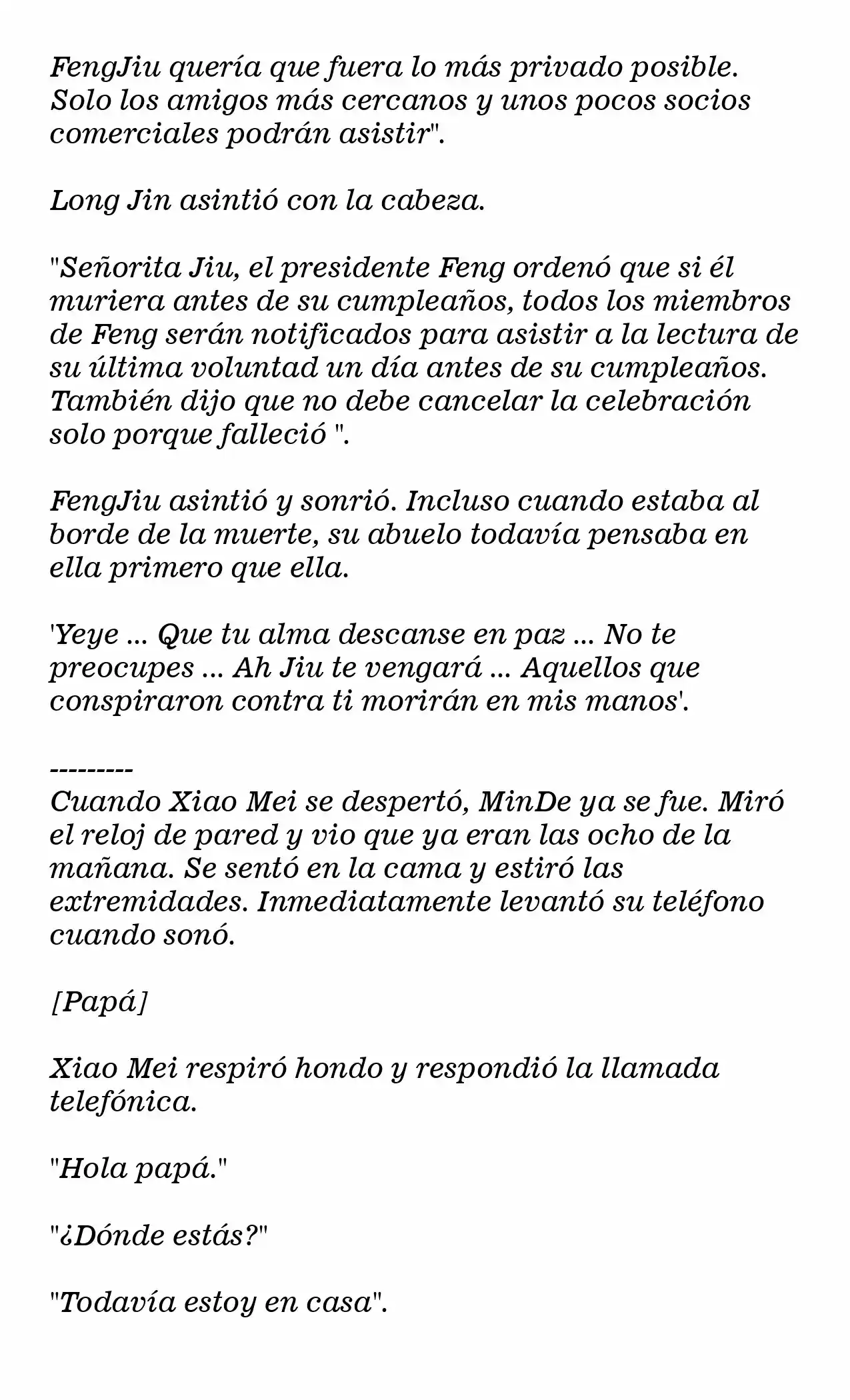 La Bruja CEO No Es Un Demonio (Novela) - Capítulo 99 - Página 4 - LectorTMOo
