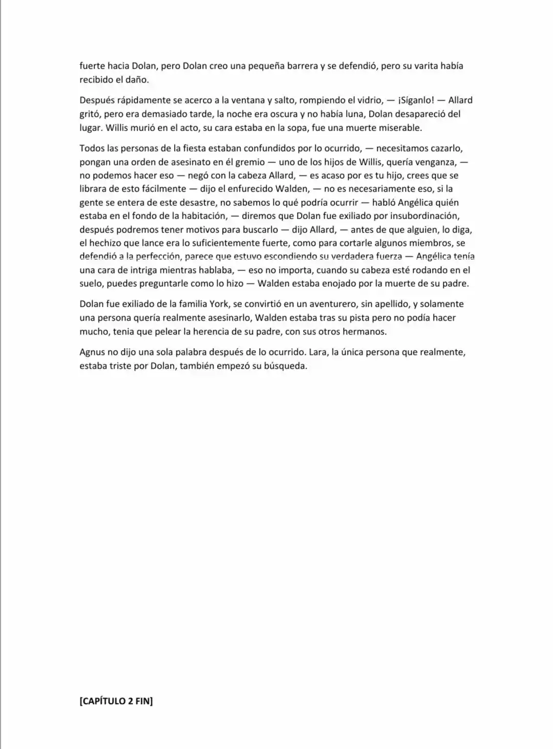 La Canción Del Destino (Novela) - Capítulo 2 - Página 5 - LectorTMOo