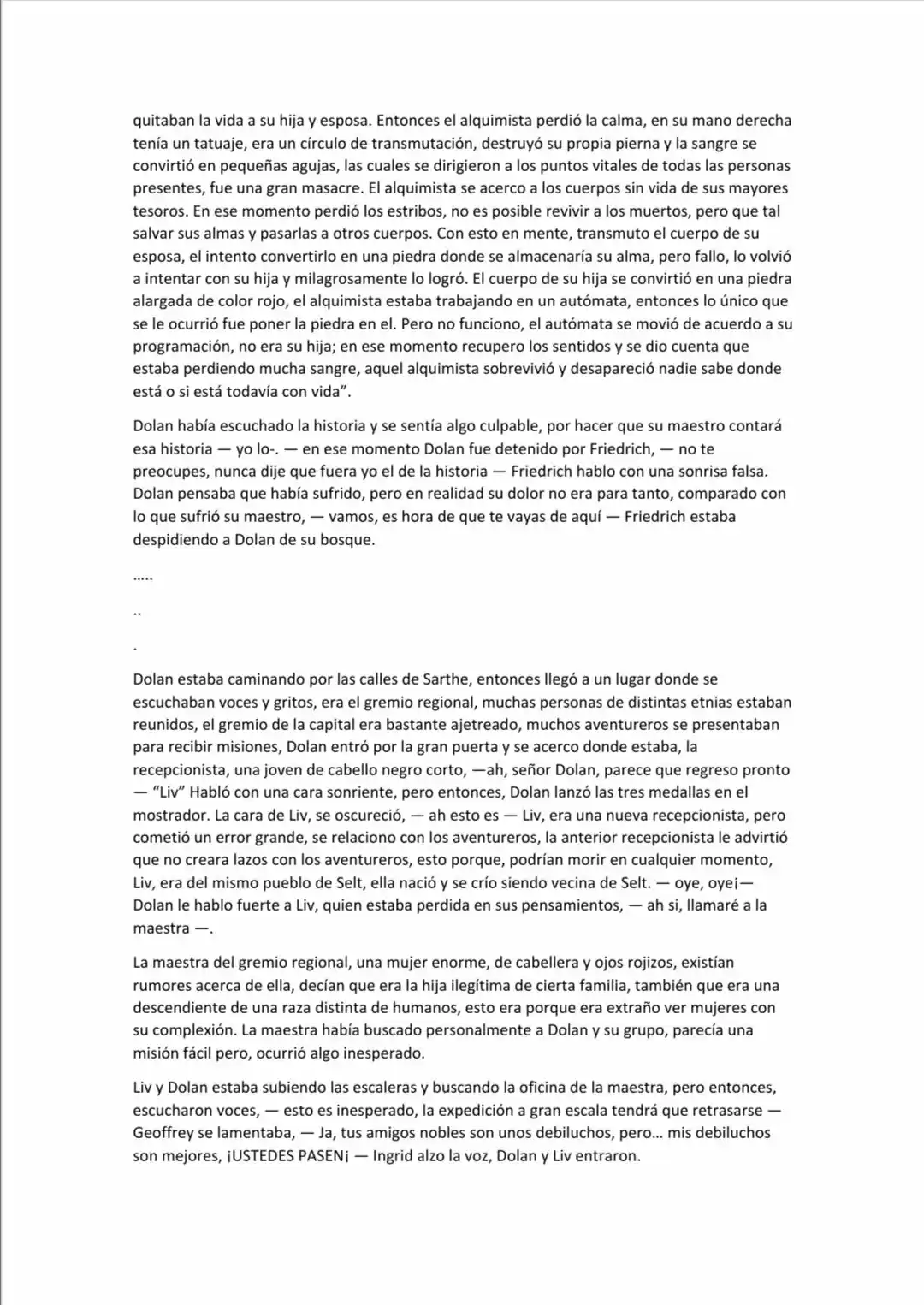 La Canción Del Destino (Novela) - Capítulo 3 - Página 5 - LectorTMOo