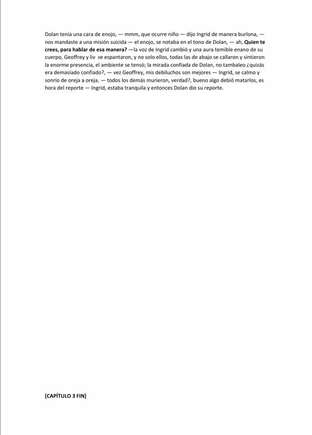 La Canción Del Destino (Novela) - Capítulo 3 - Página 6 - LectorTMOo