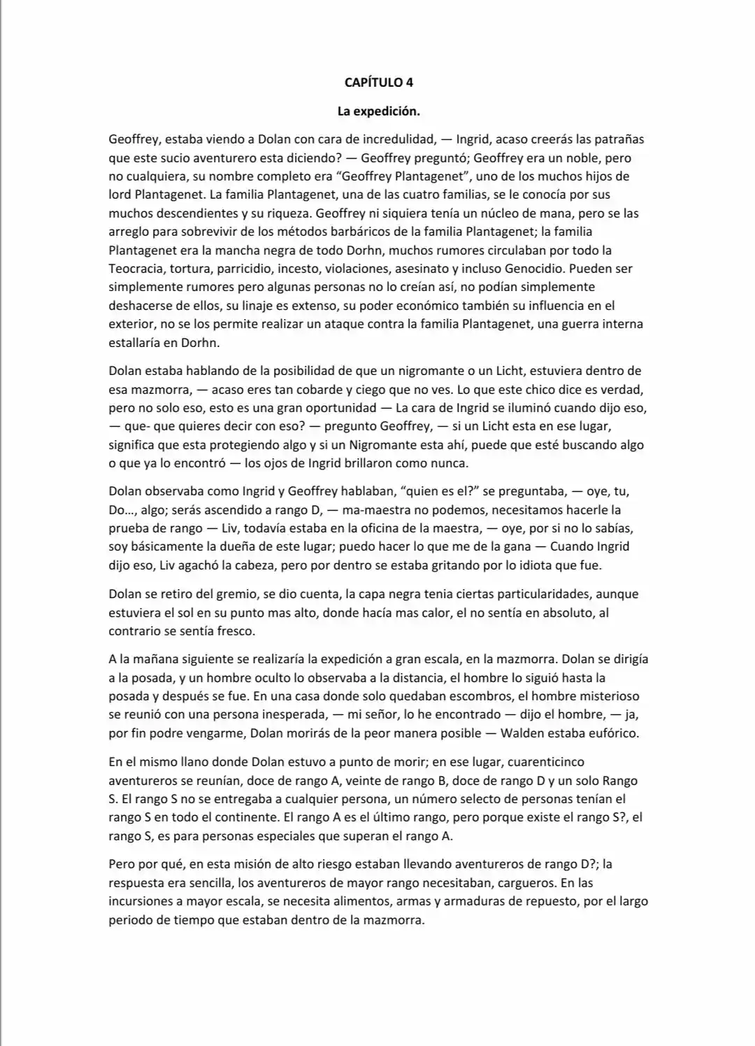 La Canción Del Destino (Novela) - Capítulo 4 - Página 1 - LectorTMOo