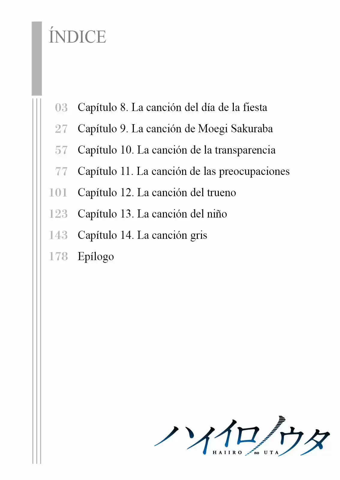 La Canción Gris - Capítulo 8 - Página 4 - LectorTMOo