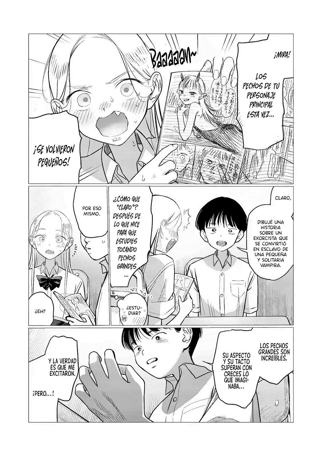 La Chica De Secundaria Sasha-chan Y Su Compañero De Clases Otaku-kun - Capítulo 100 - Página 4 - LectorTMOo