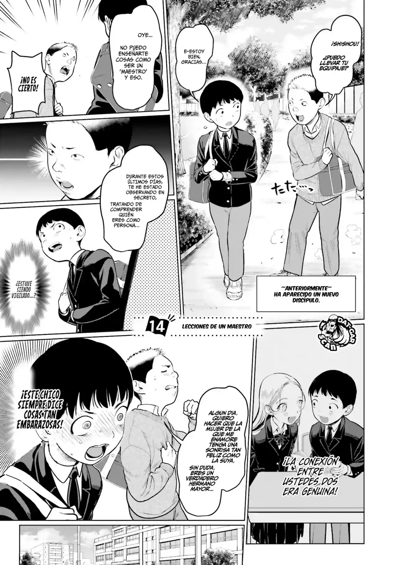 La Chica De Secundaria Sasha-chan Y Su Compañero De Clases Otaku-kun - Capítulo 14 - Página 4 - LectorTMOo