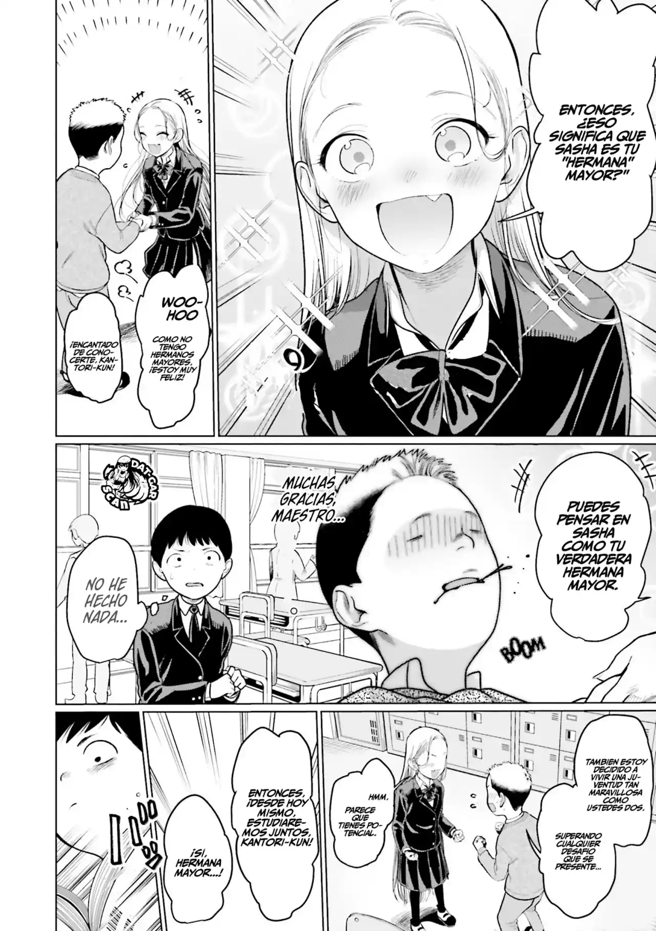 La Chica De Secundaria Sasha-chan Y Su Compañero De Clases Otaku-kun - Capítulo 14 - Página 5 - LectorTMOo