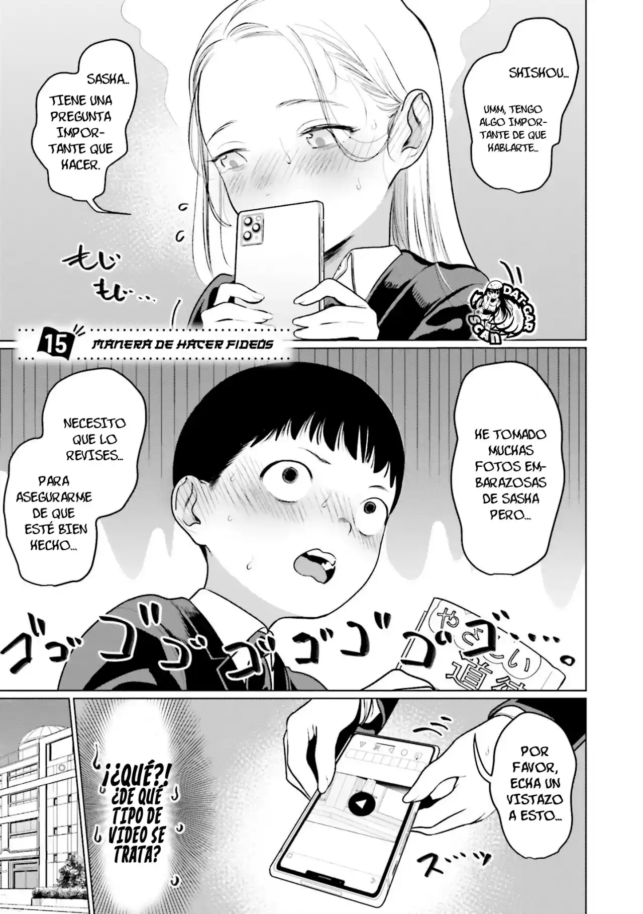 La Chica De Secundaria Sasha-chan Y Su Compañero De Clases Otaku-kun - Capítulo 15 - Página 4 - LectorTMOo