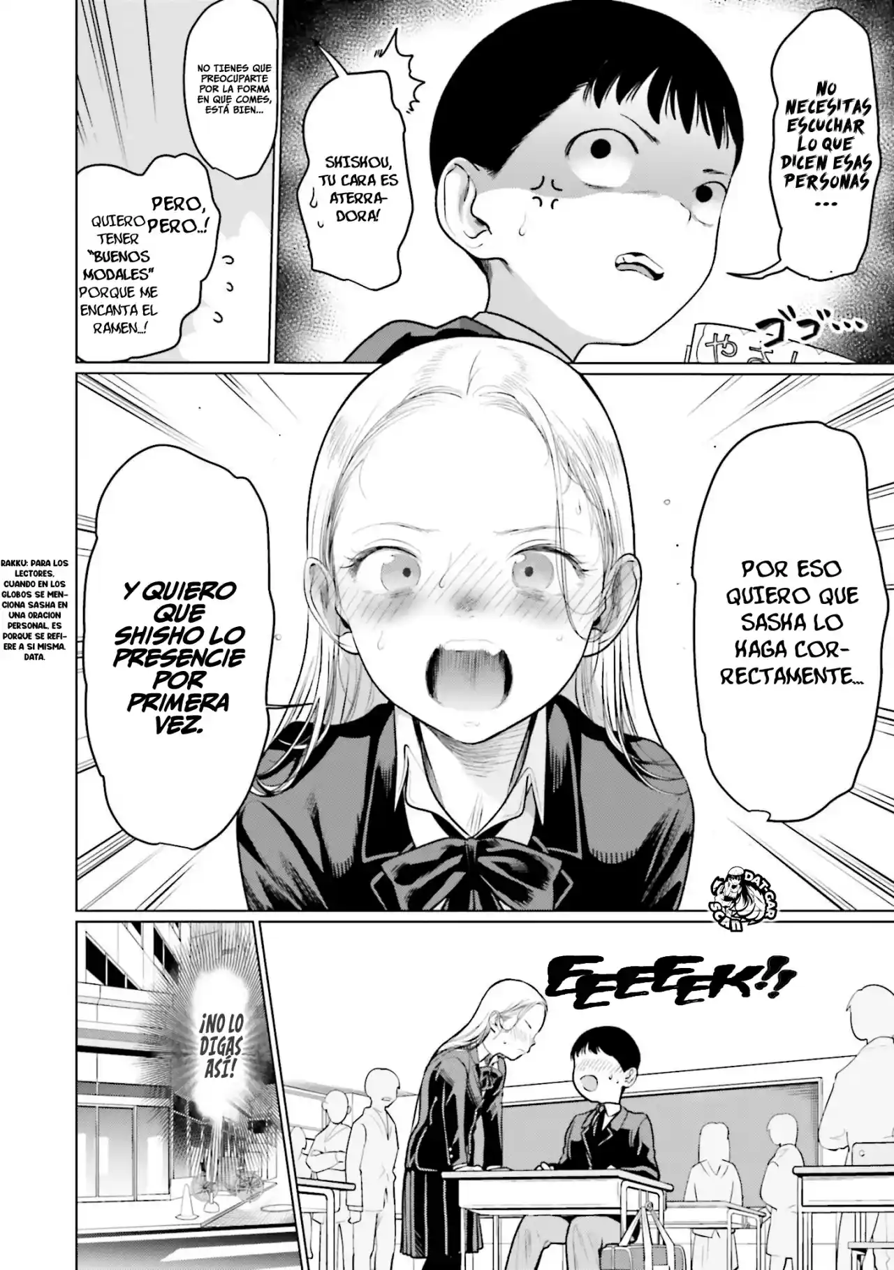 La Chica De Secundaria Sasha-chan Y Su Compañero De Clases Otaku-kun - Capítulo 15 - Página 7 - LectorTMOo