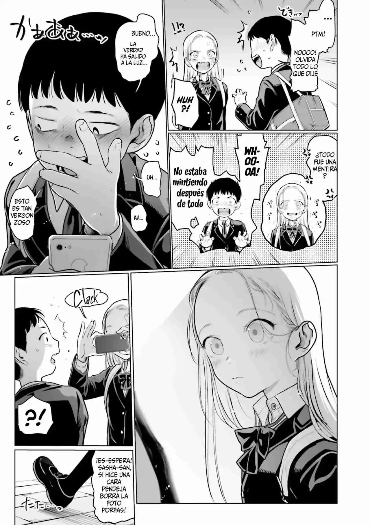 La Chica De Secundaria Sasha-chan Y Su Compañero De Clases Otaku-kun - Capítulo 20 - Página 6 - LectorTMOo