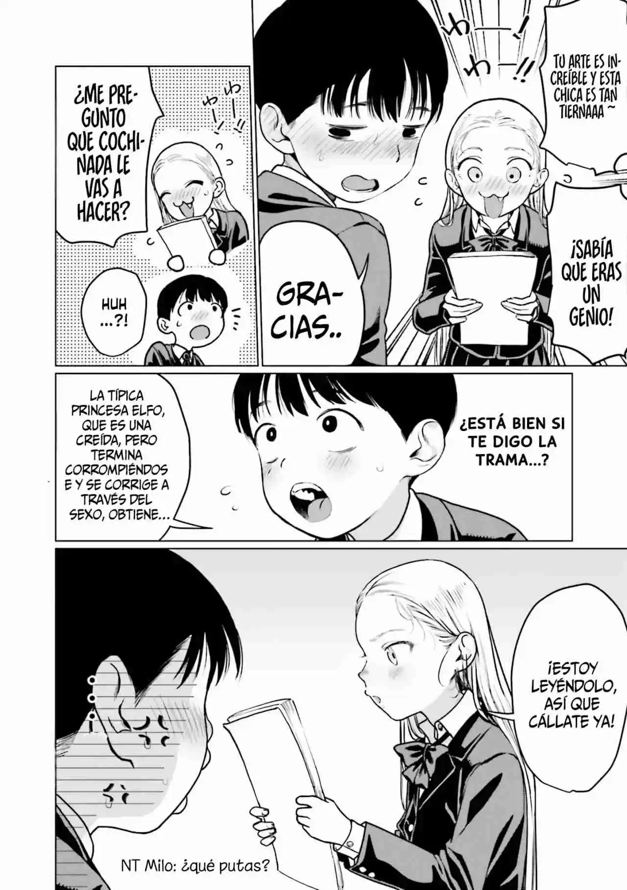 La Chica De Secundaria Sasha-chan Y Su Compañero De Clases Otaku-kun - Capítulo 22.75 - Página 7 - LectorTMOo