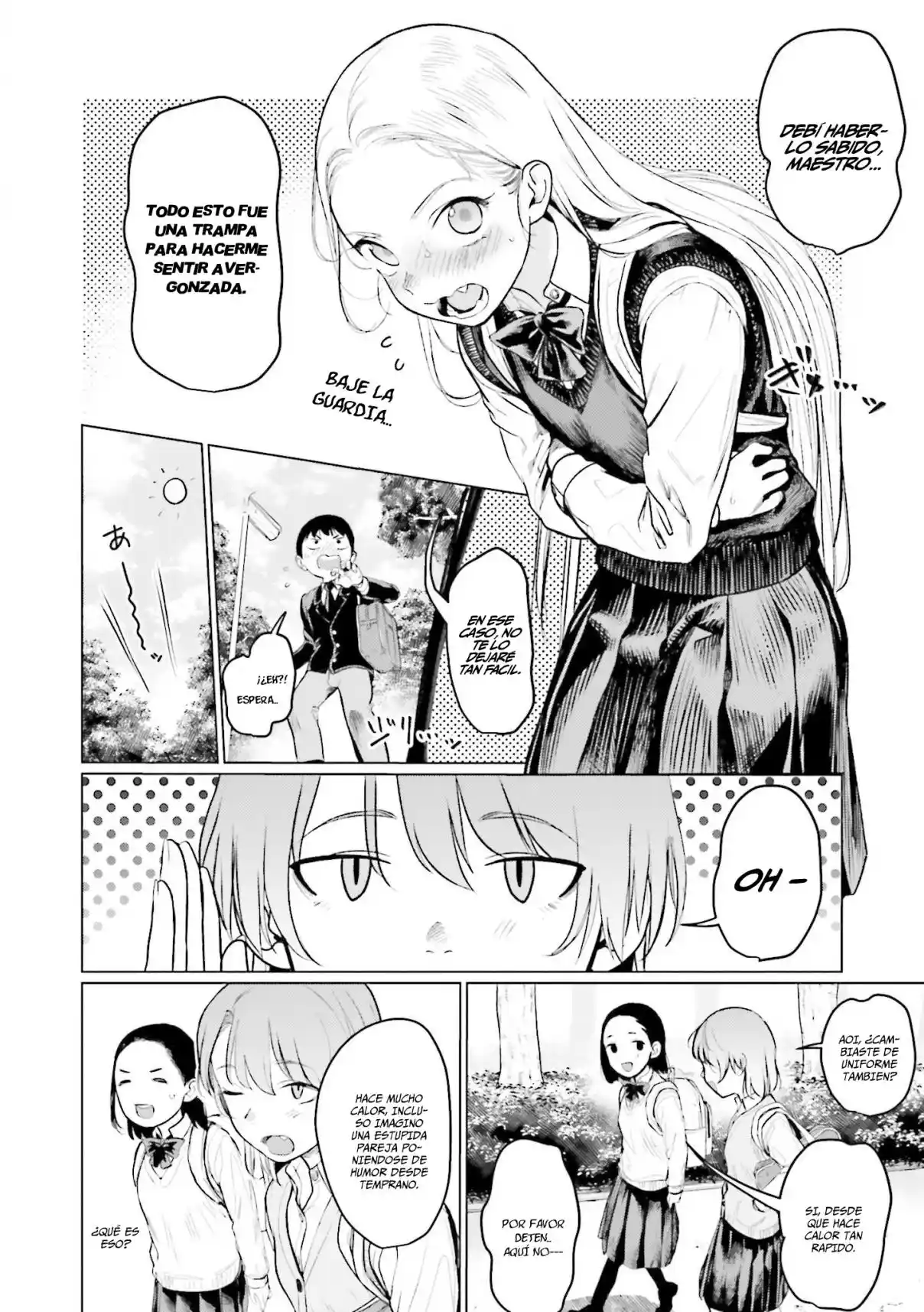 La Chica De Secundaria Sasha-chan Y Su Compañero De Clases Otaku-kun - Capítulo 26 - Página 8 - LectorTMOo