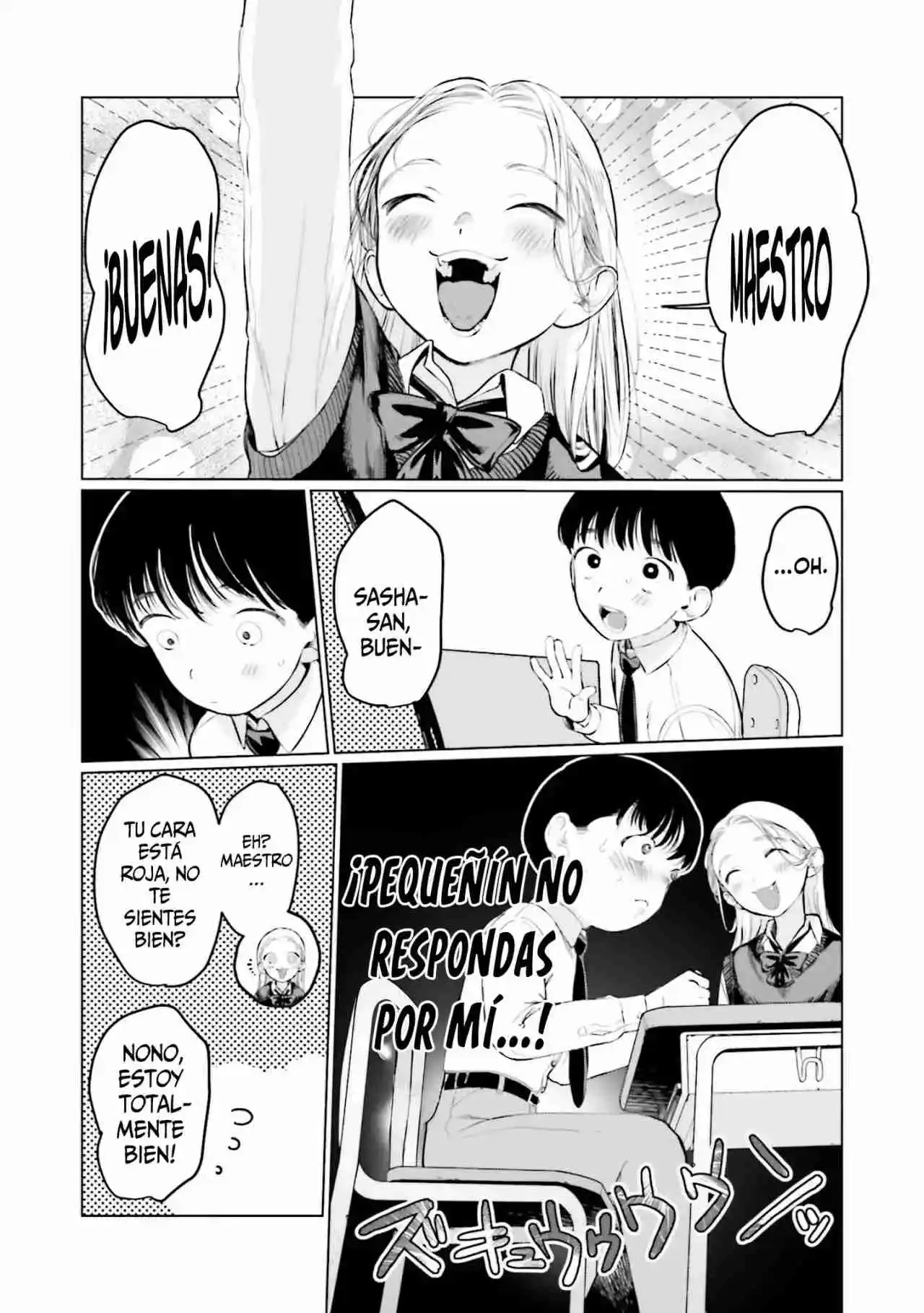 La Chica De Secundaria Sasha-chan Y Su Compañero De Clases Otaku-kun capítulo 34 página 7