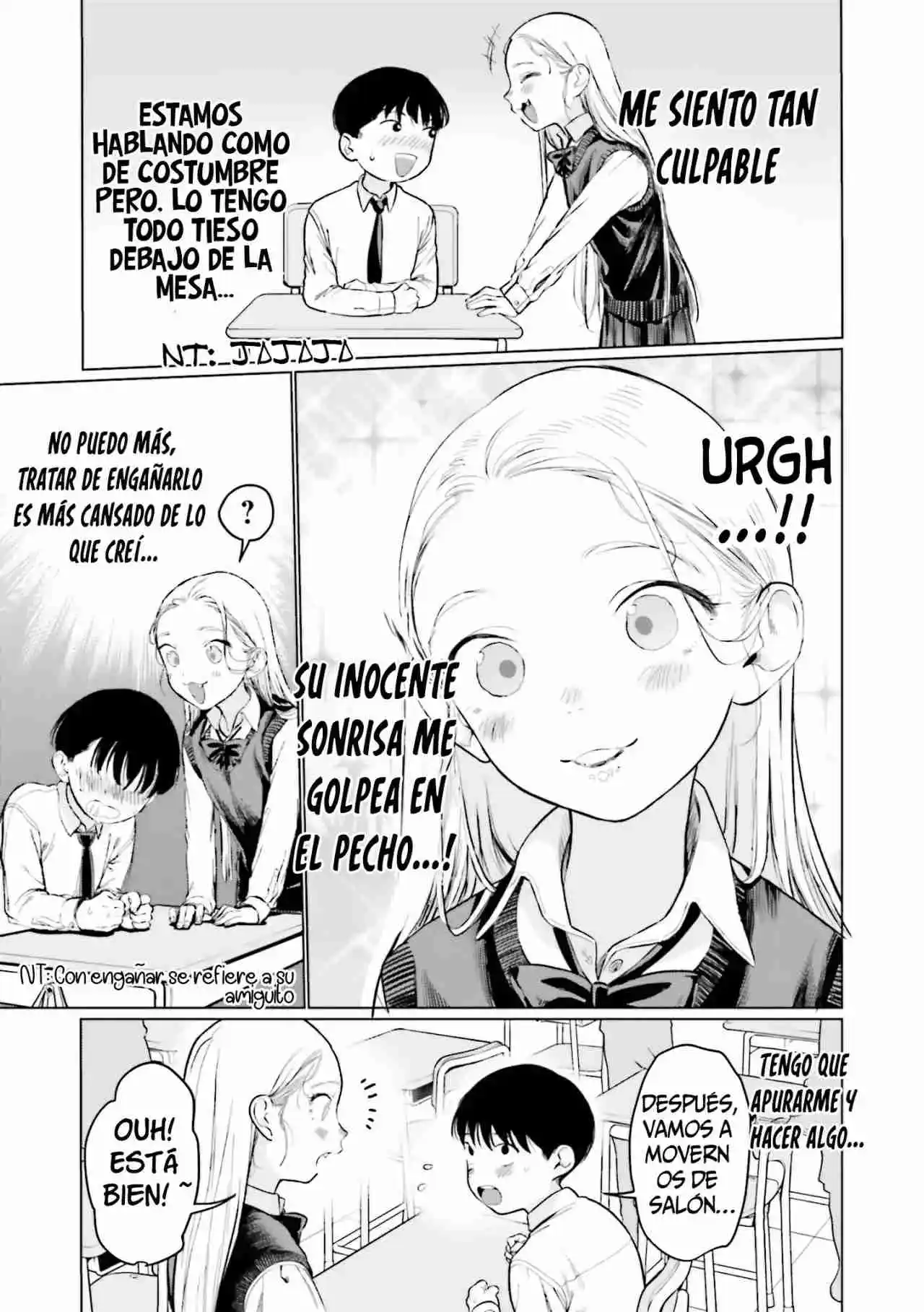 La Chica De Secundaria Sasha-chan Y Su Compañero De Clases Otaku-kun capítulo 34 página 8