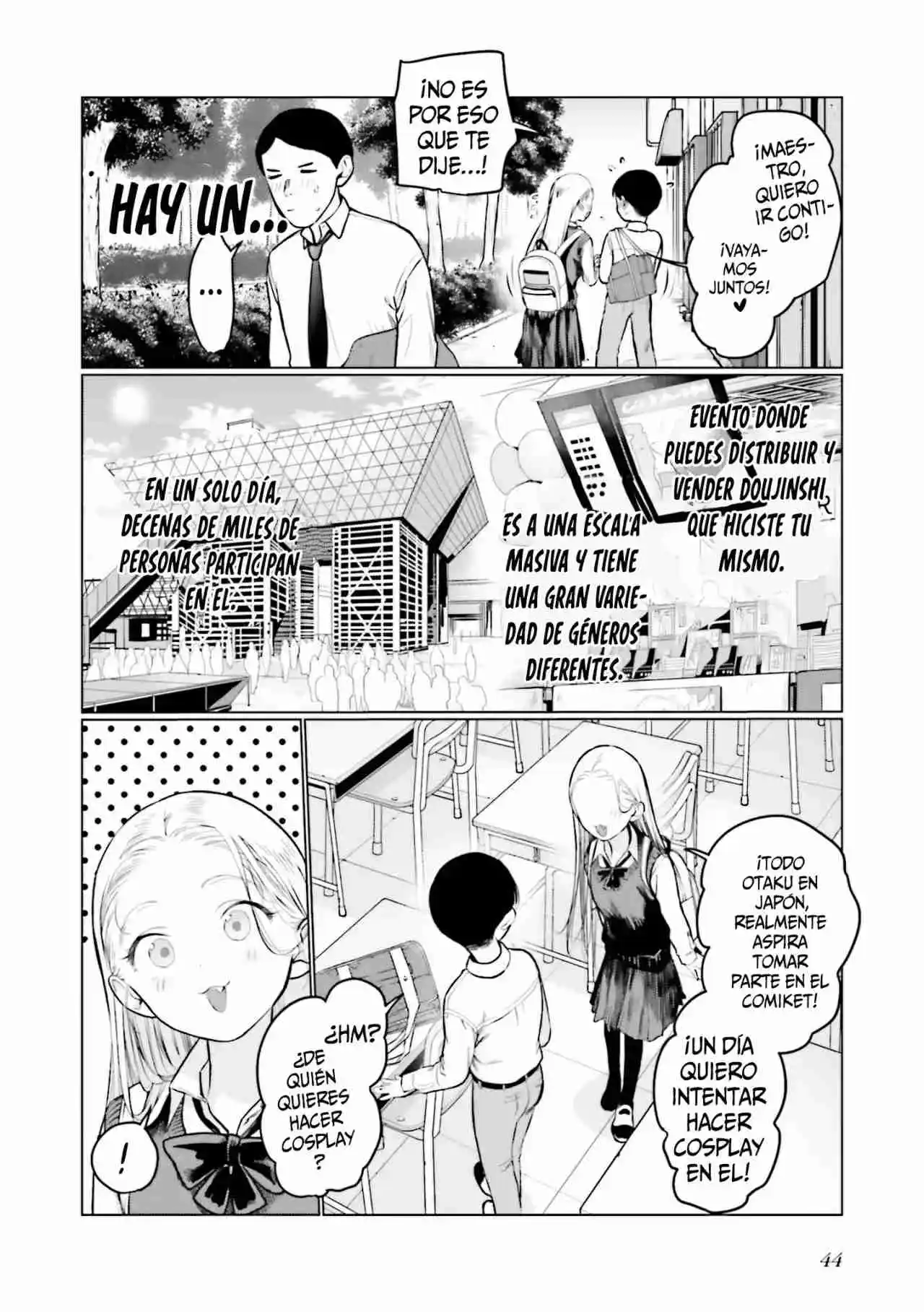 La Chica De Secundaria Sasha-chan Y Su Compañero De Clases Otaku-kun - Capítulo 45 - Página 4 - LectorTMOo
