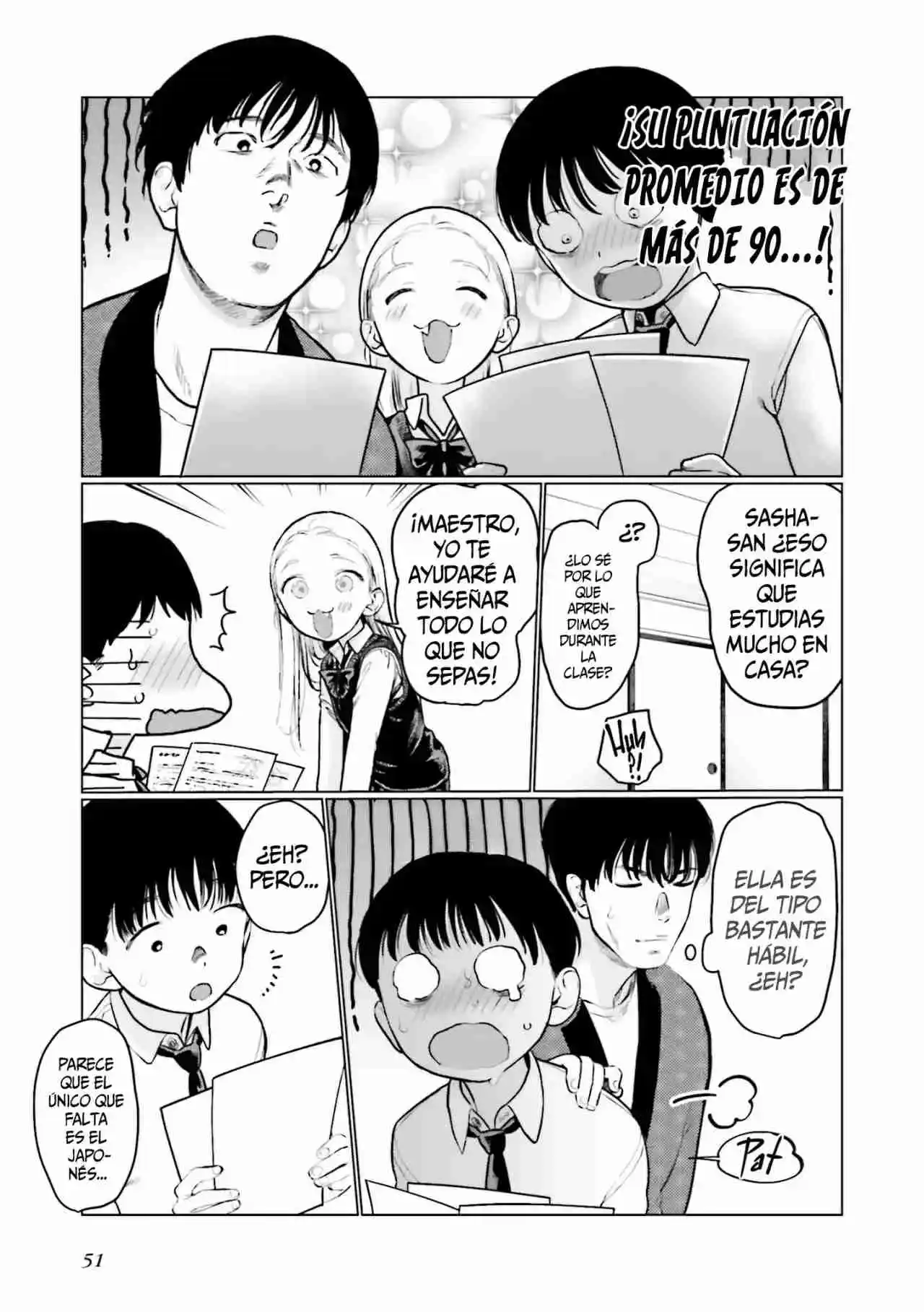 La Chica De Secundaria Sasha-chan Y Su Compañero De Clases Otaku-kun - Capítulo 46 - Página 5 - LectorTMOo
