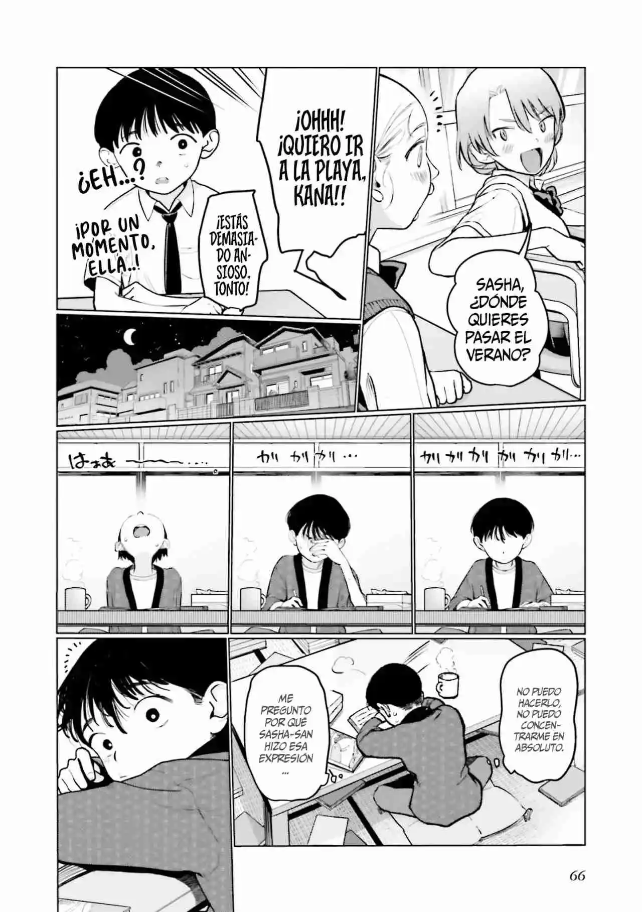 La Chica De Secundaria Sasha-chan Y Su Compañero De Clases Otaku-kun - Capítulo 48 - Página 4 - LectorTMOo