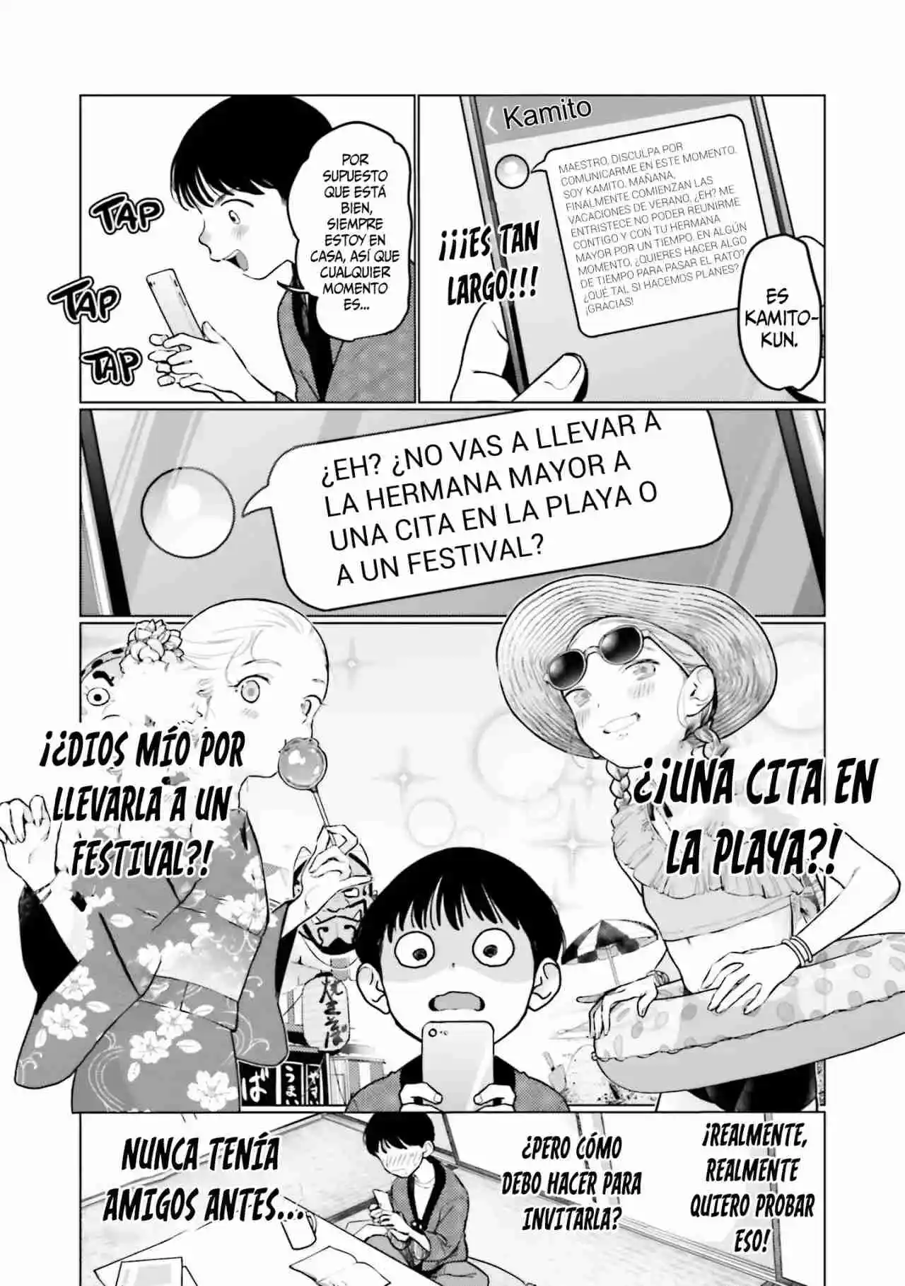 La Chica De Secundaria Sasha-chan Y Su Compañero De Clases Otaku-kun - Capítulo 48 - Página 5 - LectorTMOo