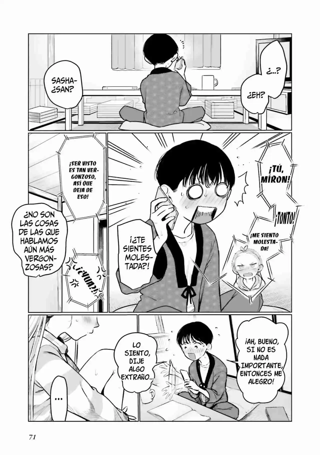 La Chica De Secundaria Sasha-chan Y Su Compañero De Clases Otaku-kun - Capítulo 48 - Página 9 - LectorTMOo