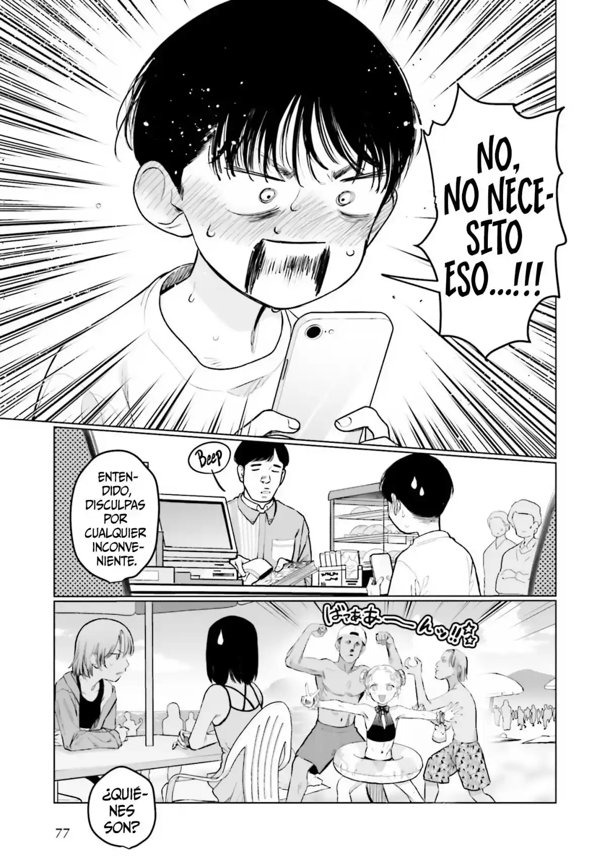 La Chica De Secundaria Sasha-chan Y Su Compañero De Clases Otaku-kun - Capítulo 49 - Página 5 - LectorTMOo