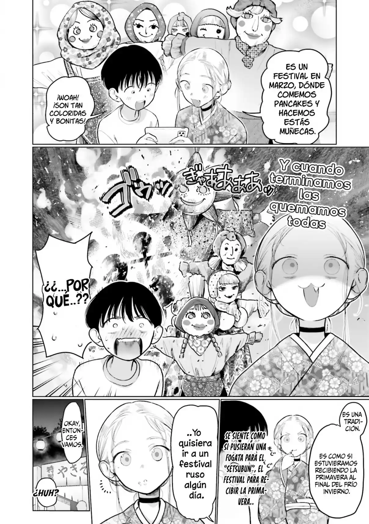 La Chica De Secundaria Sasha-chan Y Su Compañero De Clases Otaku-kun - Capítulo 58 - Página 5 - LectorTMOo