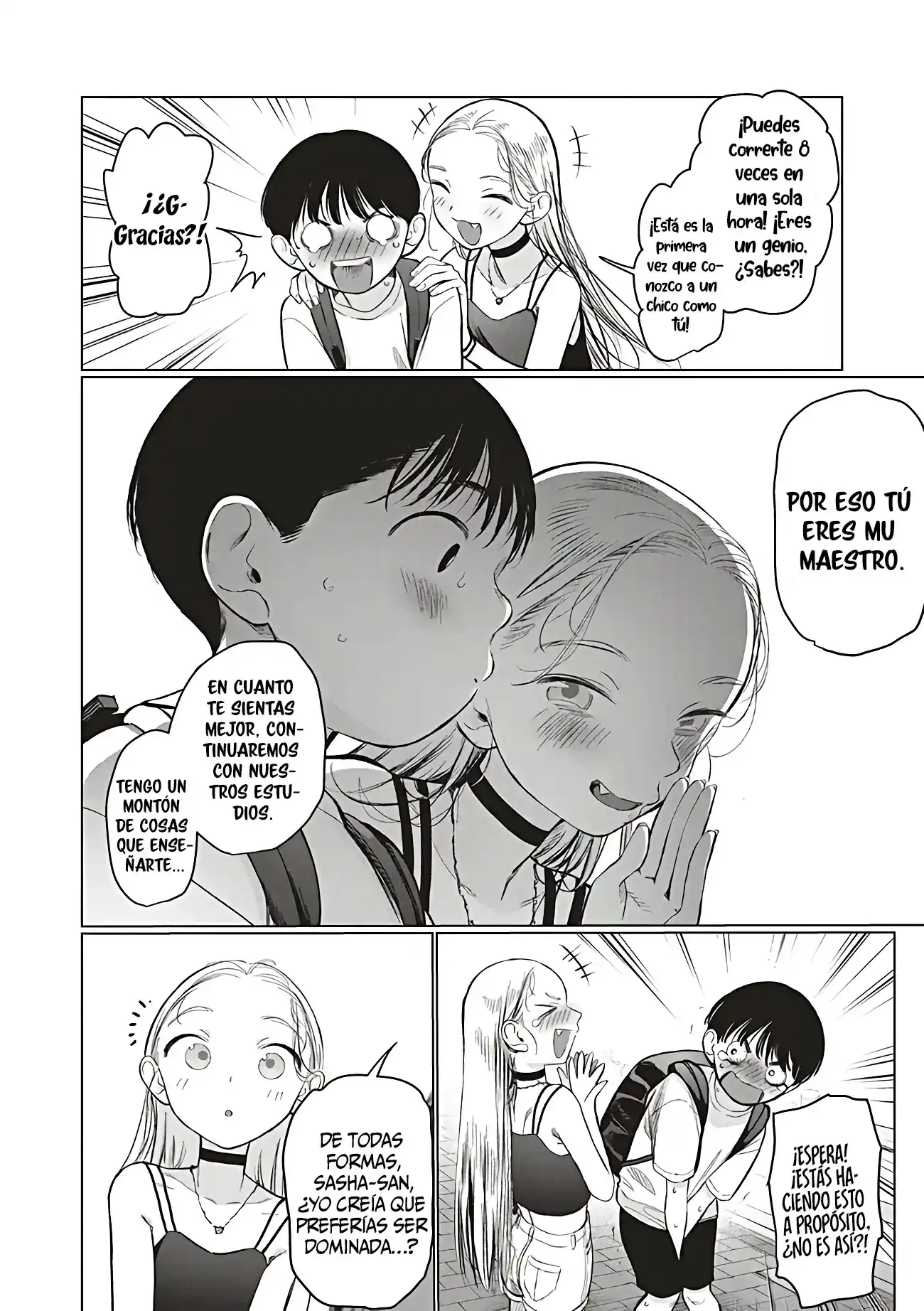 La Chica De Secundaria Sasha-chan Y Su Compañero De Clases Otaku-kun - Capítulo 60 - Página 5 - LectorTMOo
