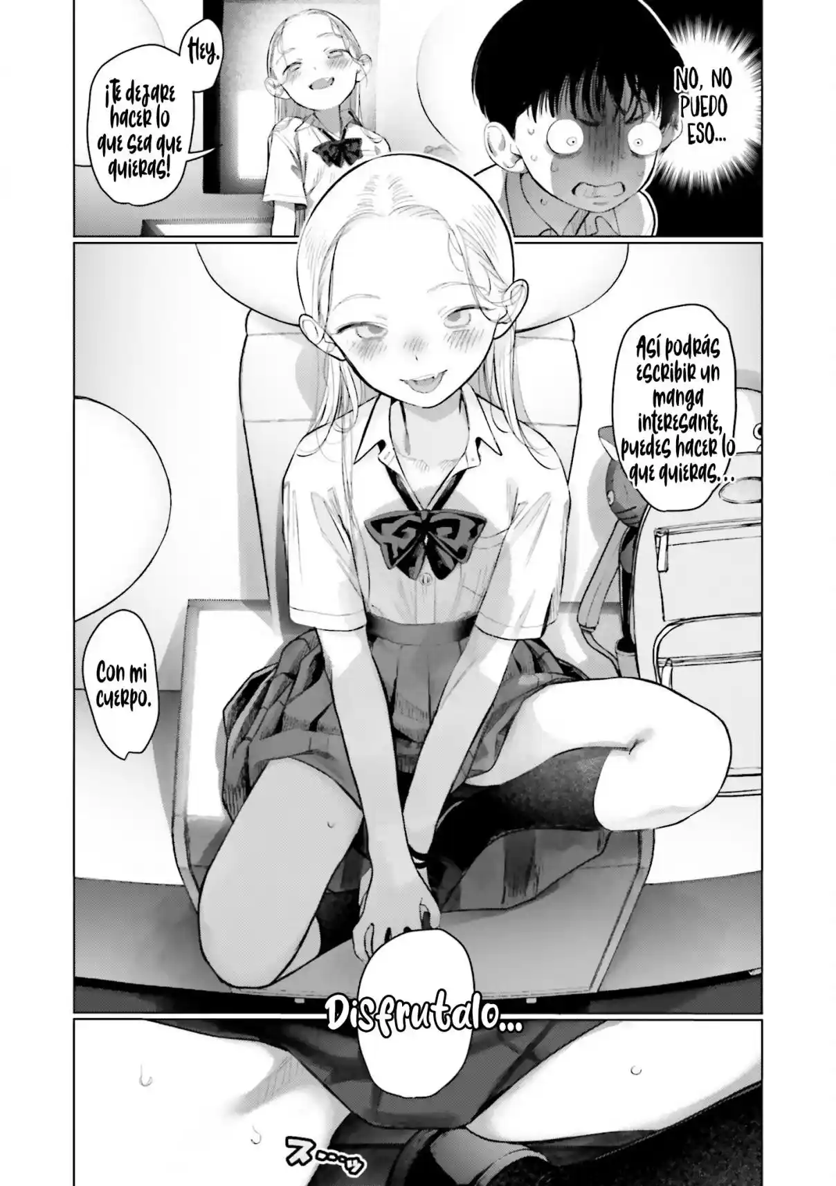 La Chica De Secundaria Sasha-chan Y Su Compañero De Clases Otaku-kun - Capítulo 70 - Página 8 - LectorTMOo
