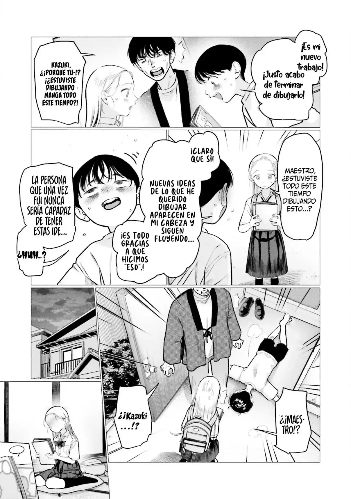 La Chica De Secundaria Sasha-chan Y Su Compañero De Clases Otaku-kun - Capítulo 73 - Página 6 - LectorTMOo