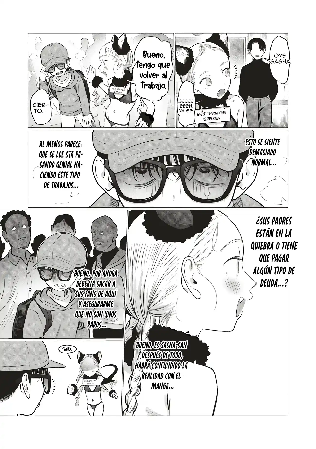 La Chica De Secundaria Sasha-chan Y Su Compañero De Clases Otaku-kun - Capítulo 76 - Página 6 - LectorTMOo