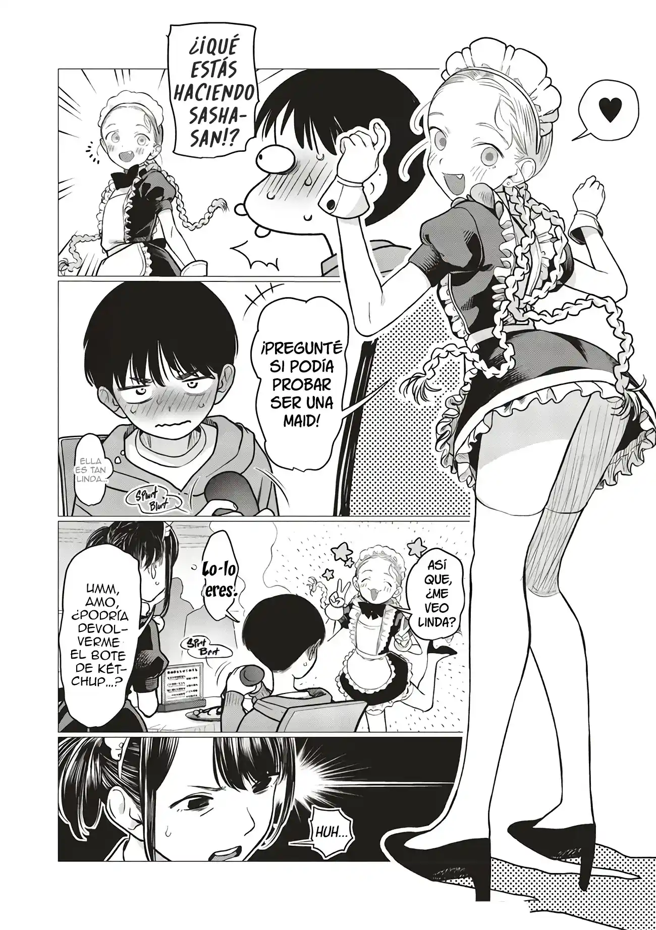 La Chica De Secundaria Sasha-chan Y Su Compañero De Clases Otaku-kun - Capítulo 77 - Página 7 - LectorTMOo