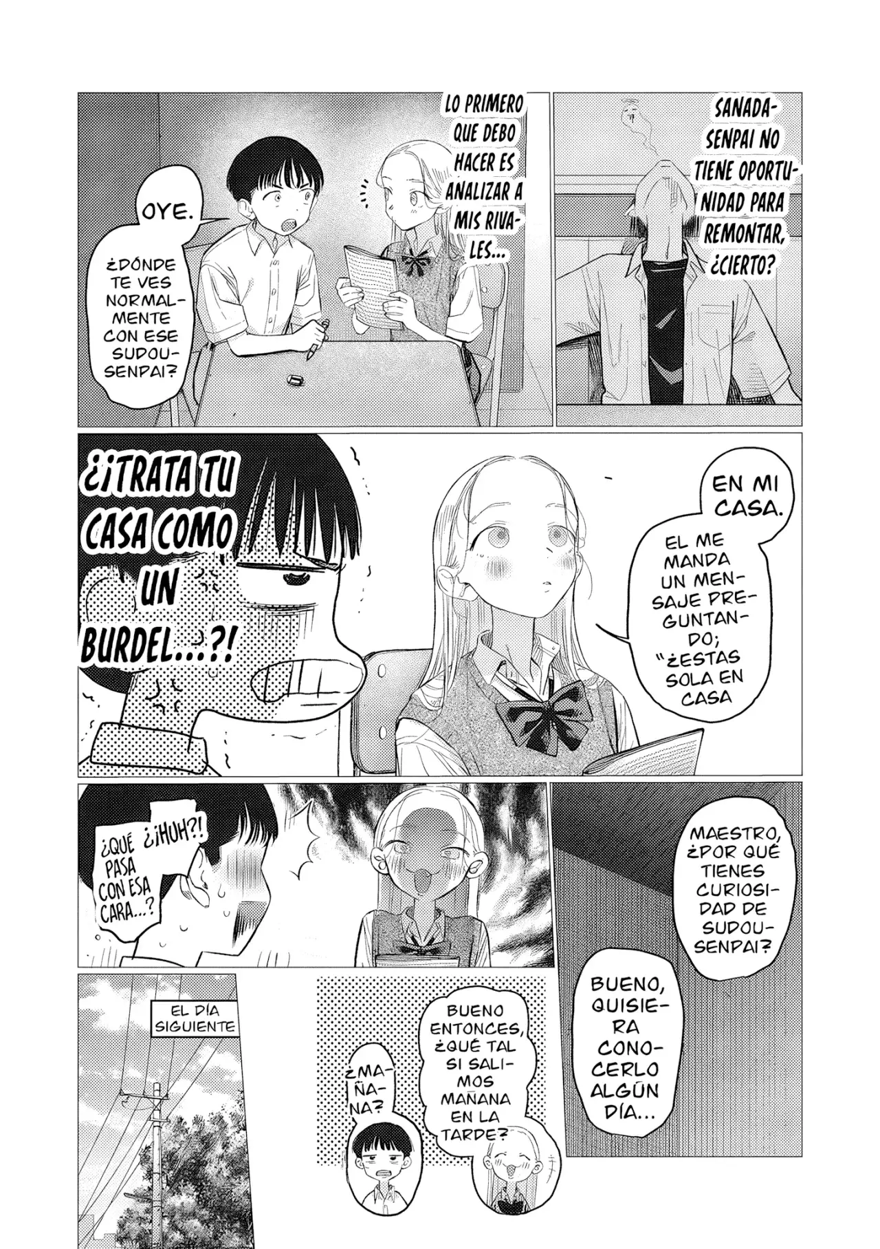 La Chica De Secundaria Sasha-chan Y Su Compañero De Clases Otaku-kun - Capítulo 88 - Página 5 - LectorTMOo