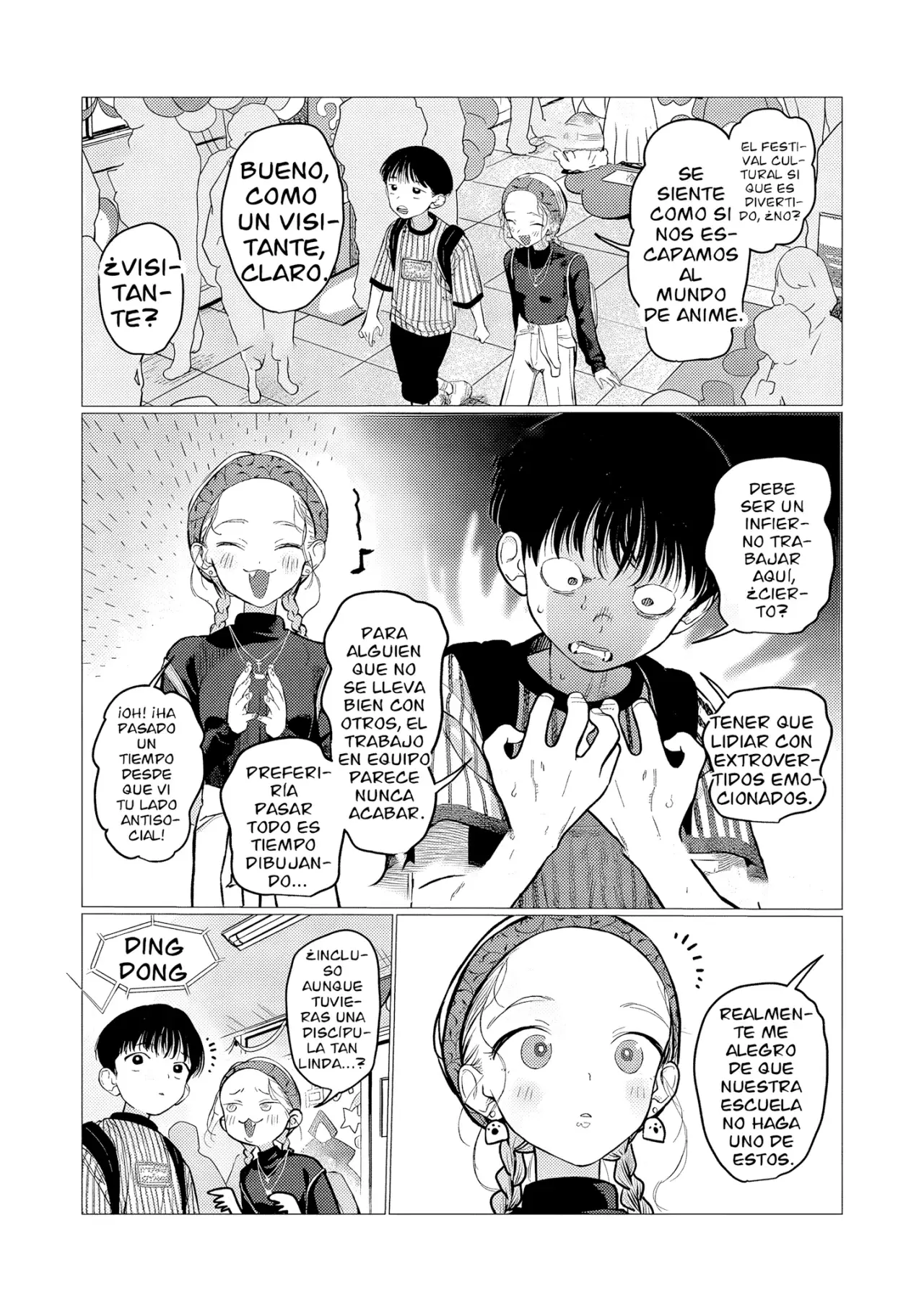 La Chica De Secundaria Sasha-chan Y Su Compañero De Clases Otaku-kun - Capítulo 88 - Página 9 - LectorTMOo