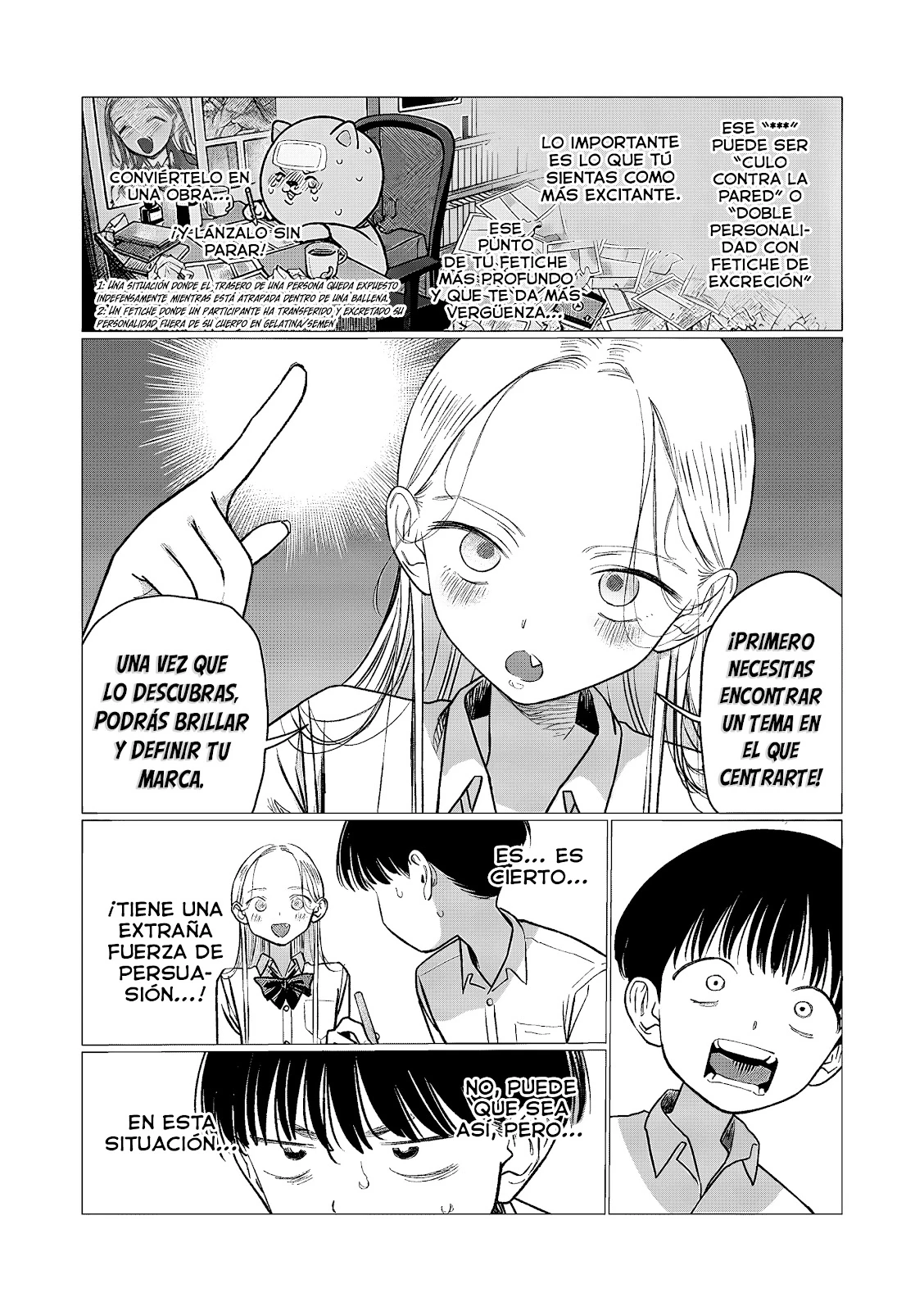 La Chica De Secundaria Sasha-chan Y Su Compañero De Clases Otaku-kun - Capítulo 96 - Página 6 - LectorTMOo