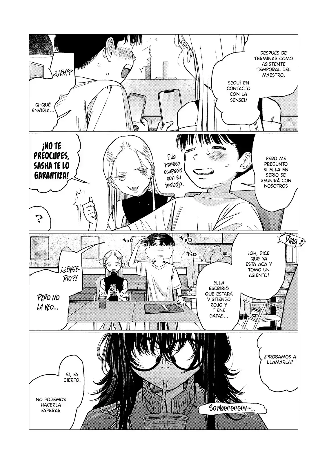 La Chica De Secundaria Sasha-chan Y Su Compañero De Clases Otaku-kun - Capítulo 97 - Página 7 - LectorTMOo