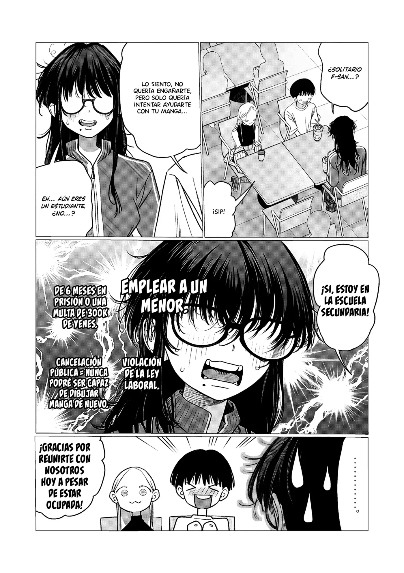 La Chica De Secundaria Sasha-chan Y Su Compañero De Clases Otaku-kun - Capítulo 98 - Página 4 - LectorTMOo