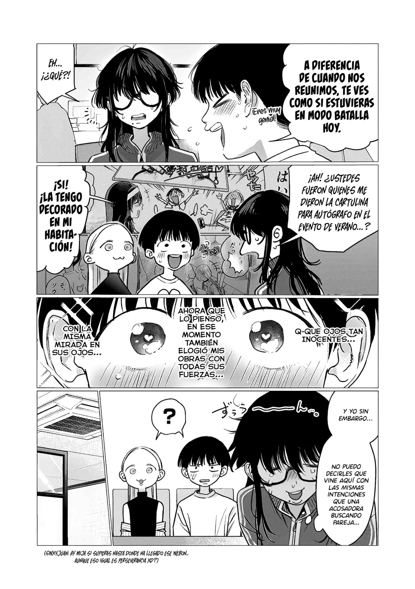 La Chica De Secundaria Sasha-chan Y Su Compañero De Clases Otaku-kun - Capítulo 98 - Página 5 - LectorTMOo