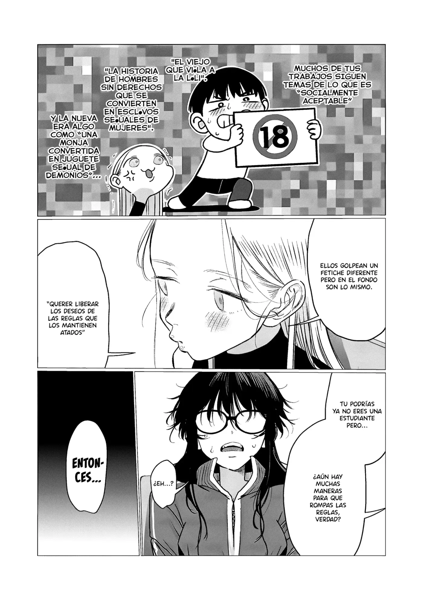 La Chica De Secundaria Sasha-chan Y Su Compañero De Clases Otaku-kun - Capítulo 98 - Página 9 - LectorTMOo