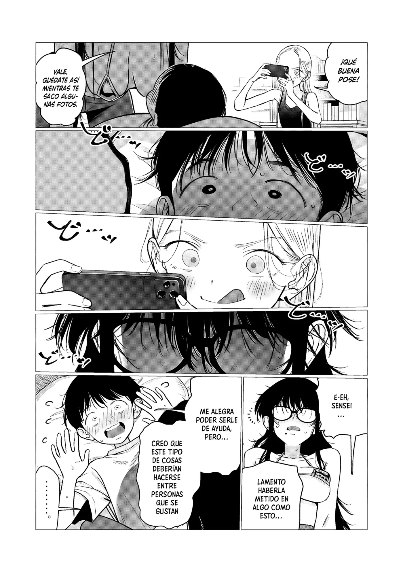 La Chica De Secundaria Sasha-chan Y Su Compañero De Clases Otaku-kun - Capítulo 99 - Página 9 - LectorTMOo