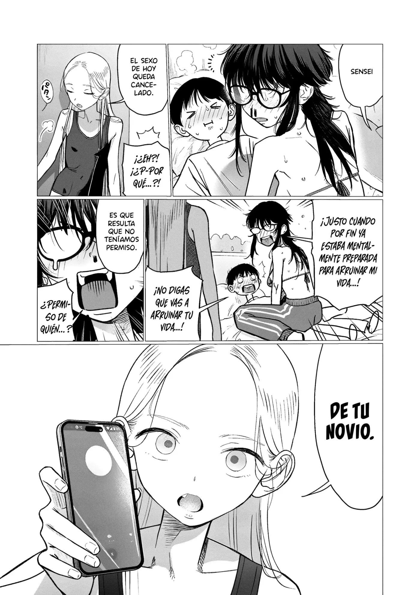 La Chica De Secundaria Sasha-chan Y Su Compañero De Clases Otaku-kun - Capítulo 99 - Página 12 - LectorTMOo