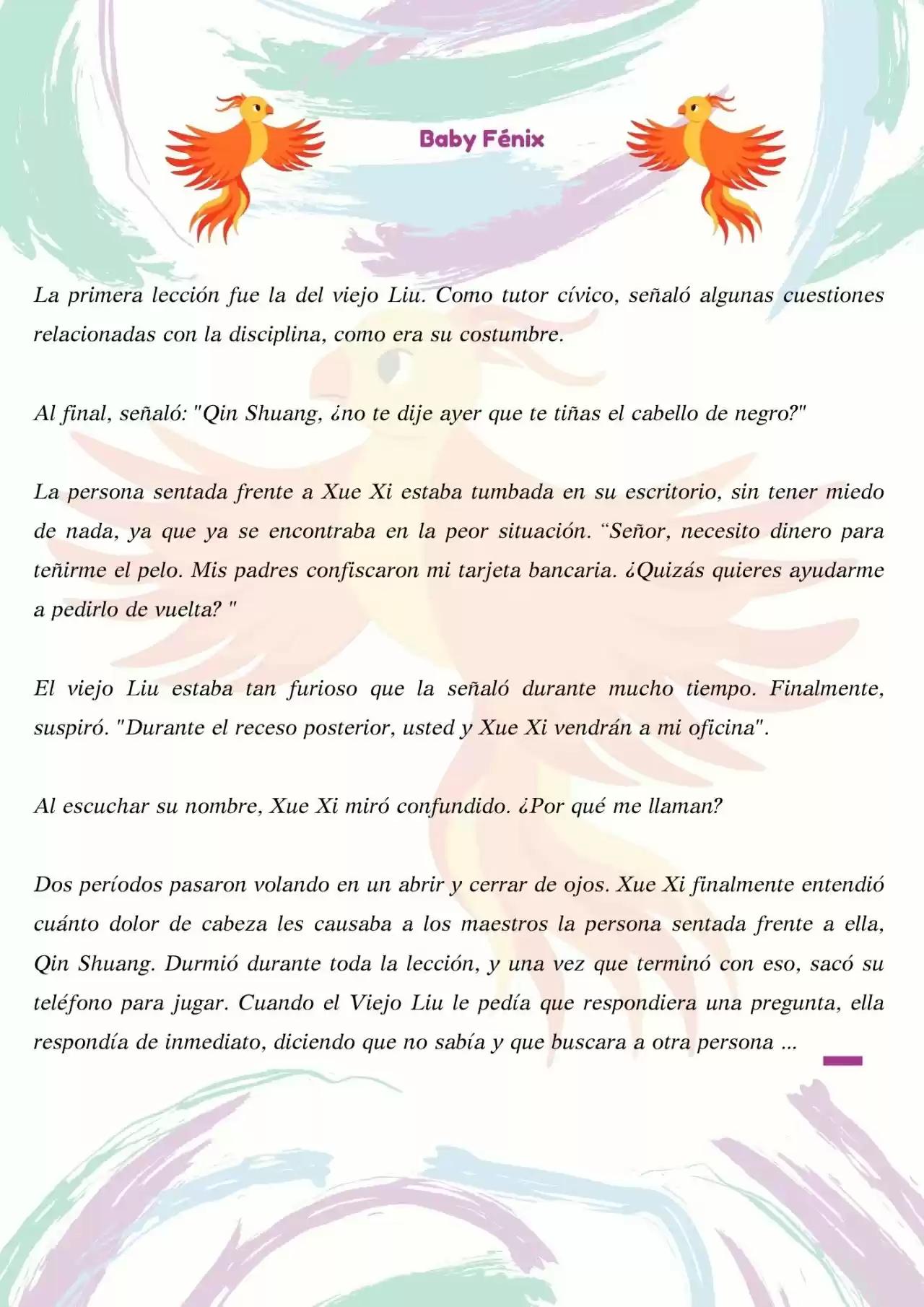 La Chica Inteligente Comprometida A Salir Con Un Pez Gordo (Novela) - Capítulo 11 - Página 6 - LectorTMOo