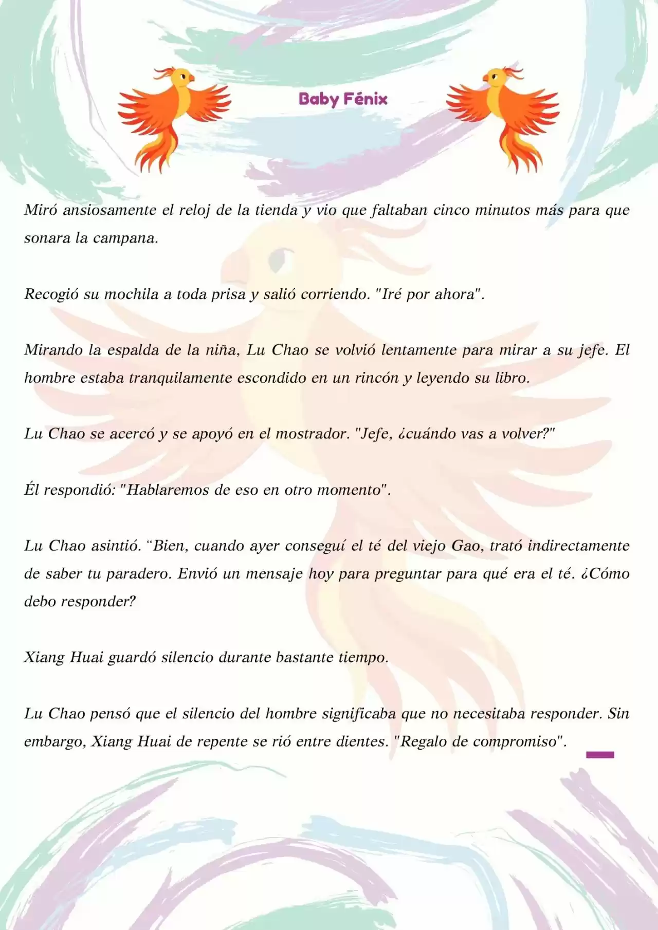 La Chica Inteligente Comprometida A Salir Con Un Pez Gordo (Novela) - Capítulo 15 - Página 4 - LectorTMOo