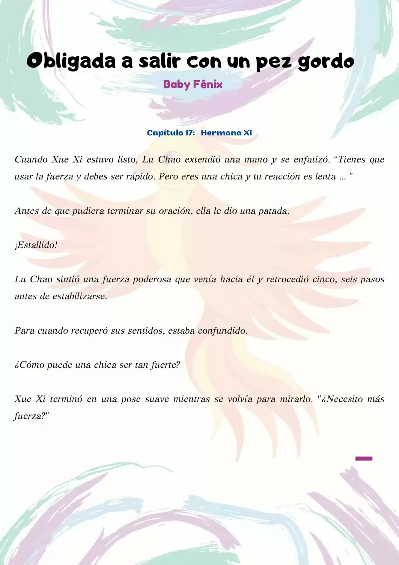 La Chica Inteligente Comprometida A Salir Con Un Pez Gordo (Novela) - Capítulo 17 - Página 2 - LectorTMOo