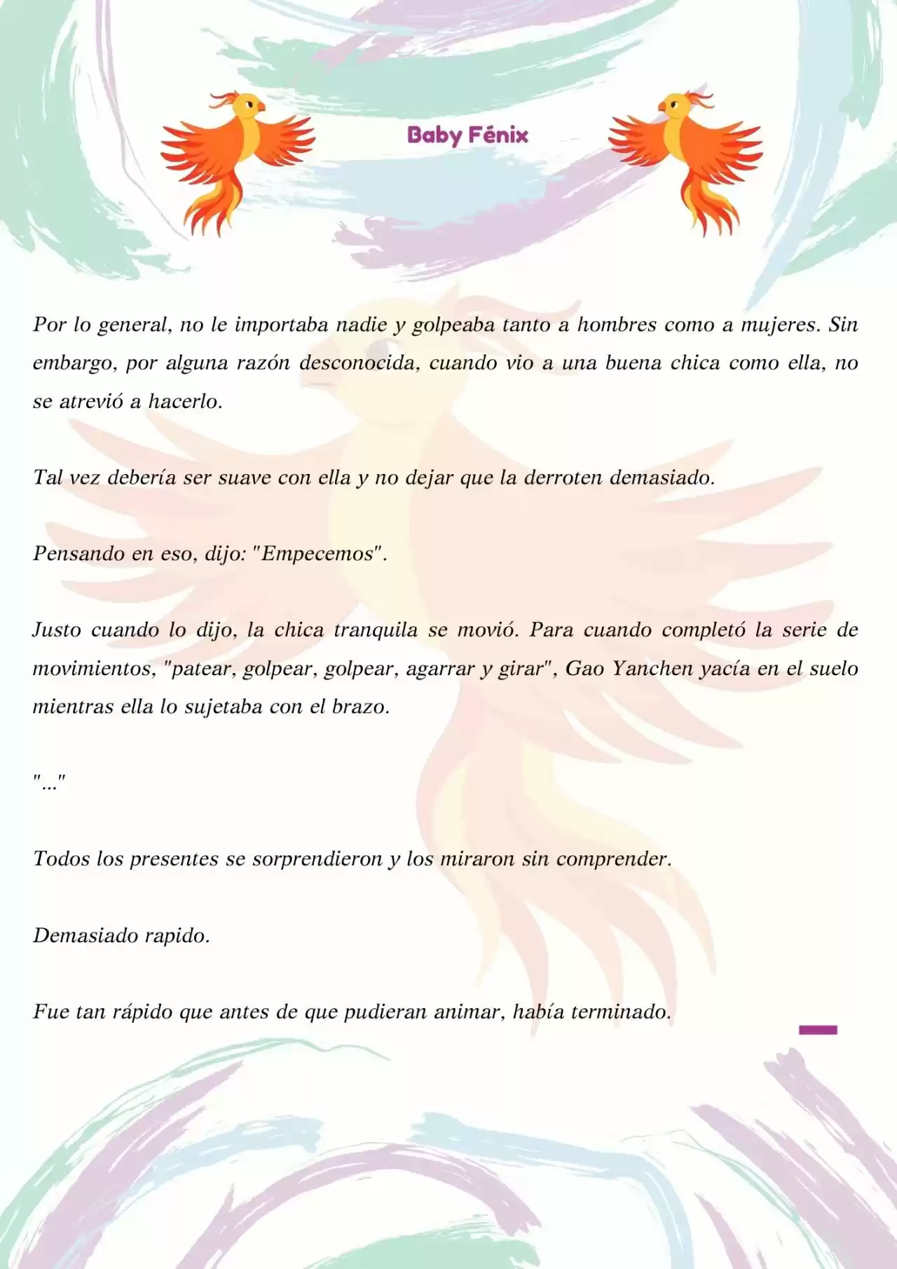 La Chica Inteligente Comprometida A Salir Con Un Pez Gordo (Novela) - Capítulo 17 - Página 5 - LectorTMOo