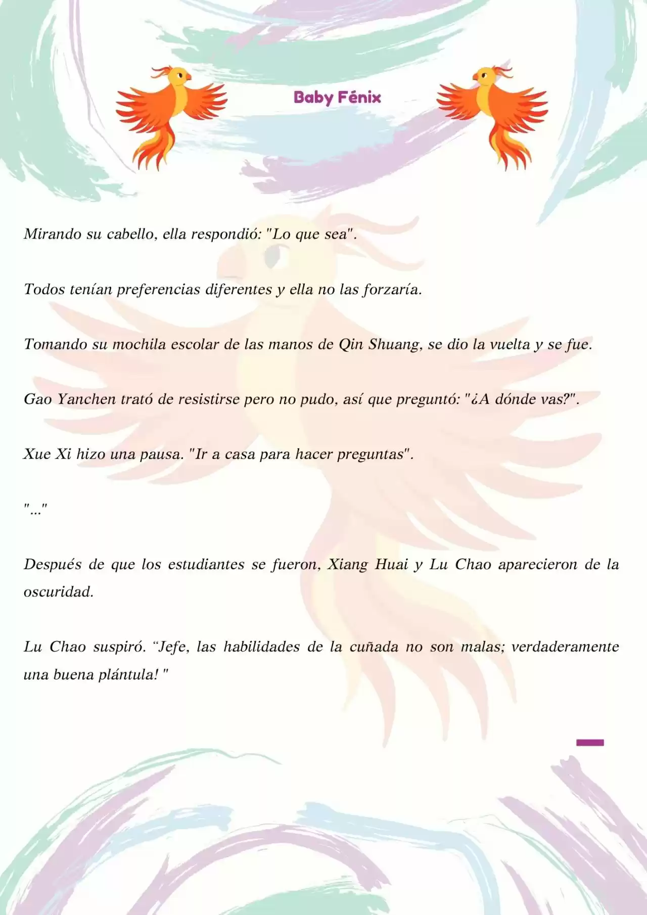 La Chica Inteligente Comprometida A Salir Con Un Pez Gordo (Novela) - Capítulo 17 - Página 8 - LectorTMOo