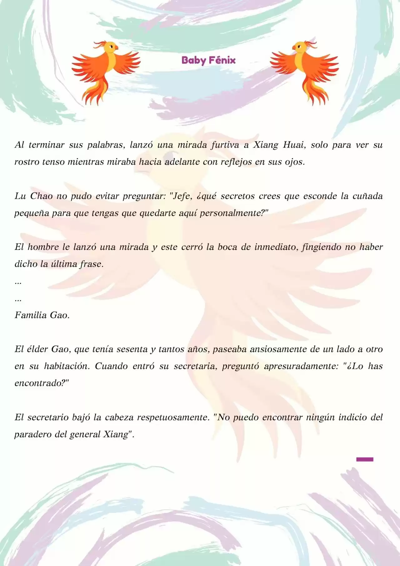 La Chica Inteligente Comprometida A Salir Con Un Pez Gordo (Novela) - Capítulo 17 - Página 9 - LectorTMOo