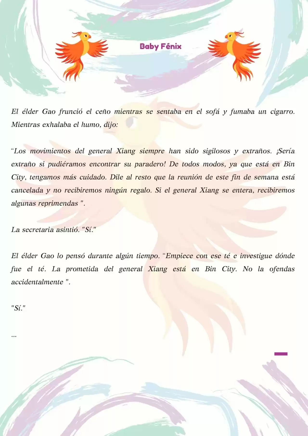 La Chica Inteligente Comprometida A Salir Con Un Pez Gordo (Novela) - Capítulo 17 - Página 10 - LectorTMOo