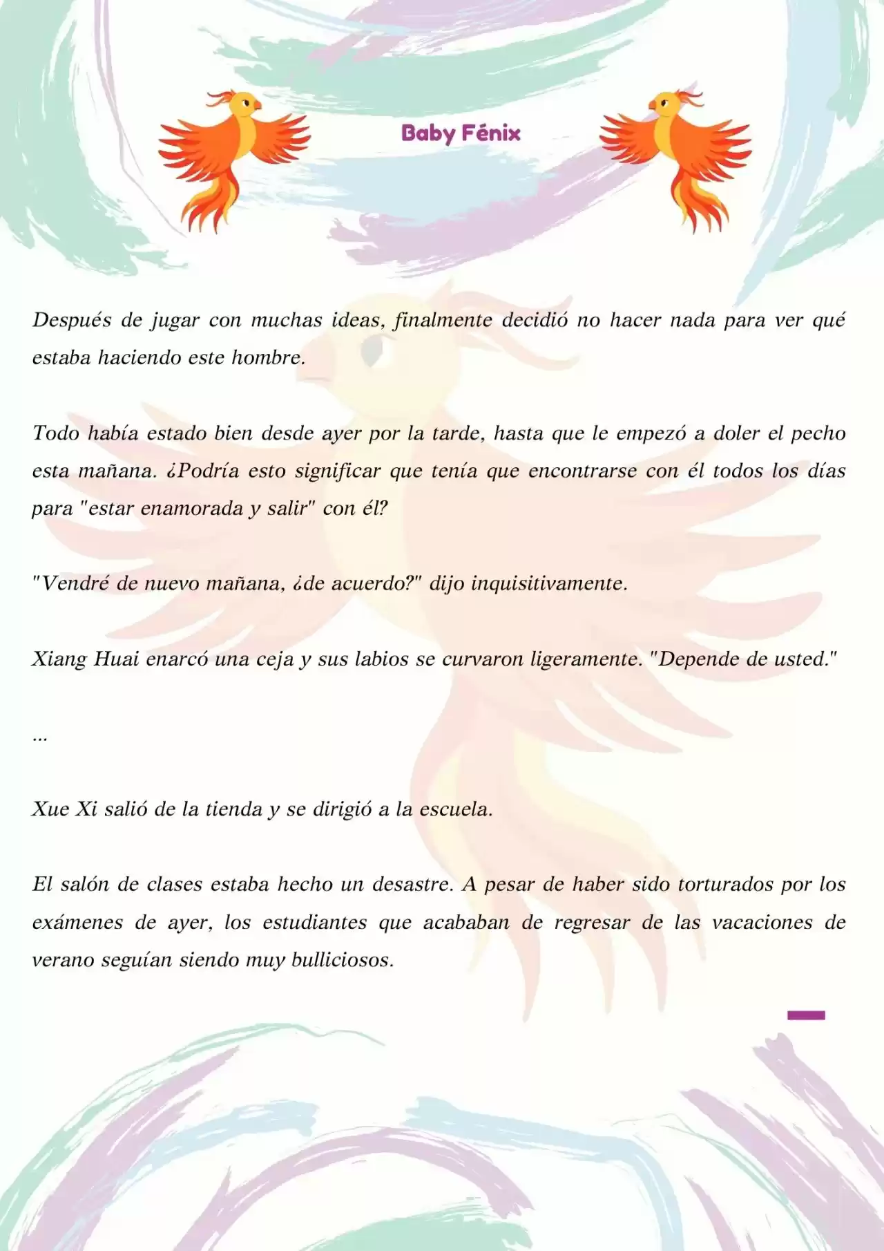 La Chica Inteligente Comprometida A Salir Con Un Pez Gordo (Novela) - Capítulo 7 - Página 6 - LectorTMOo